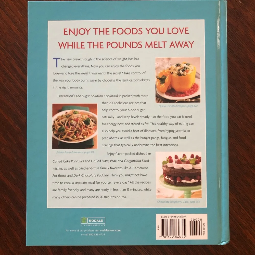 NWOT The Sugar Solution Cookbook